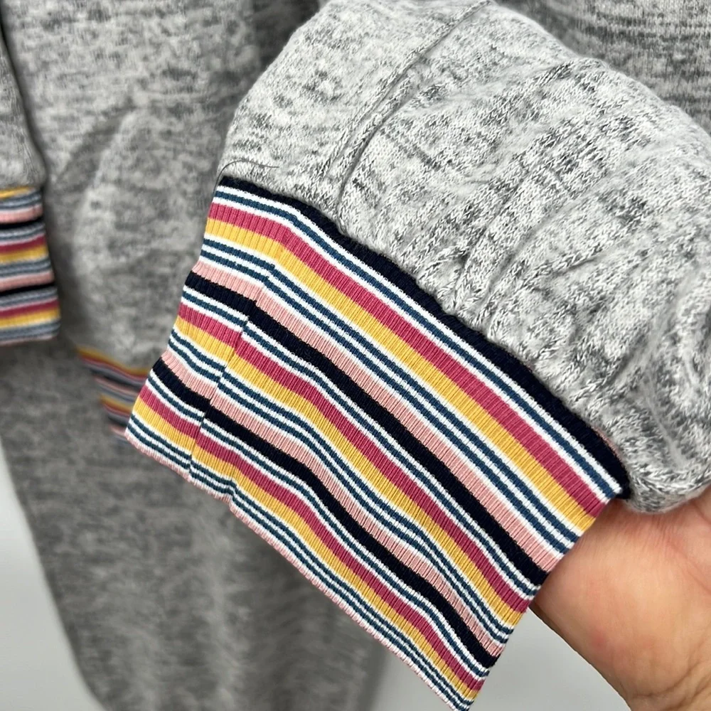 103. Jogger Set Multi Color Sweatshirt/Sweatpant Heather Gray Rose Blue Black - Picture 13 of 16
